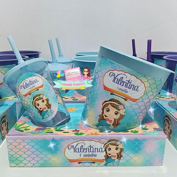 Kit Cineminha na caixa Sereia