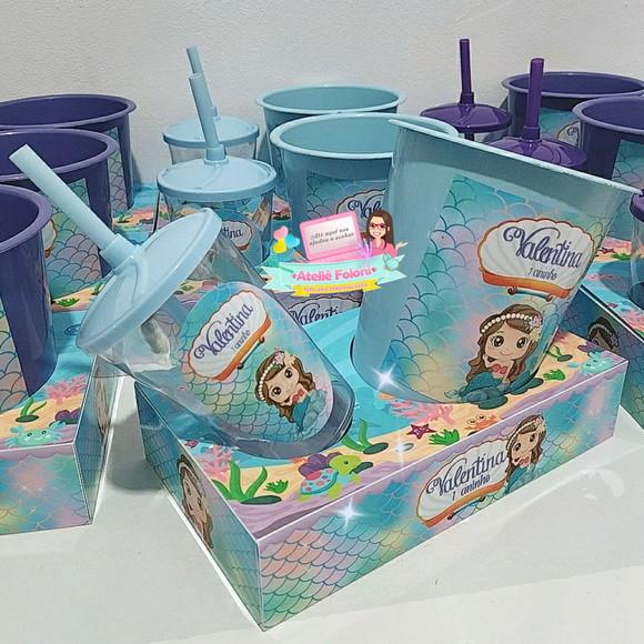 Kit Cineminha na caixa Sereia