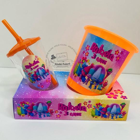 Kit Cineminha na Caixa Trolls