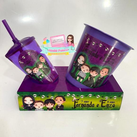 Kit Cineminha na Caixa Wandinha Adams