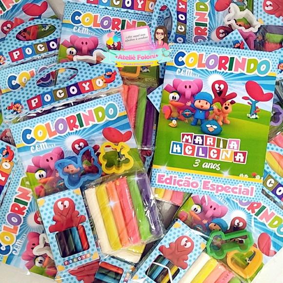 Kit Colorir Personalizado 5 itens