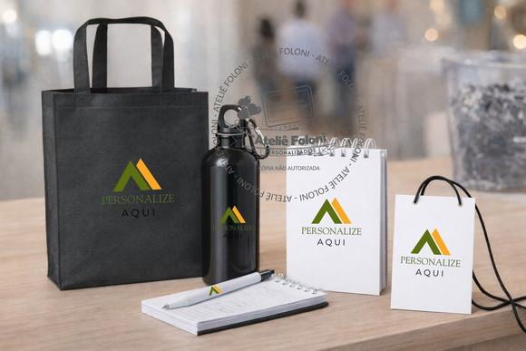 Kit Corporativo 5 Peças Personalizado