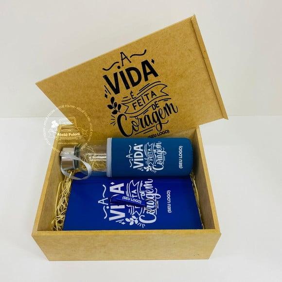 Kit Corporativo Personalizado na Caixa