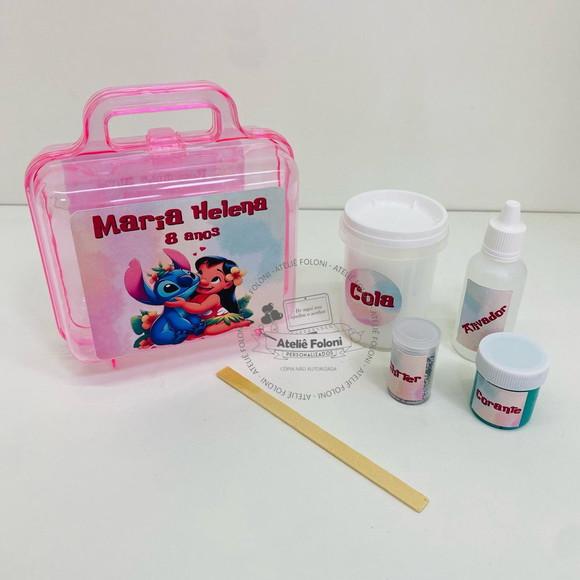 Kit Slime na Maletinha Lilo e Stitch