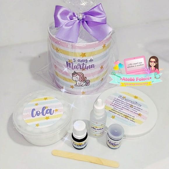 Kit Slime na Tubolata Personalizada