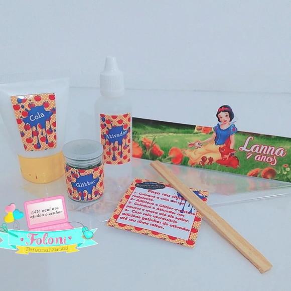 Kit Slime no saquinho Personalizado
