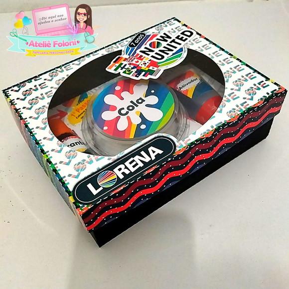 Kit Slime Personalizado Now United