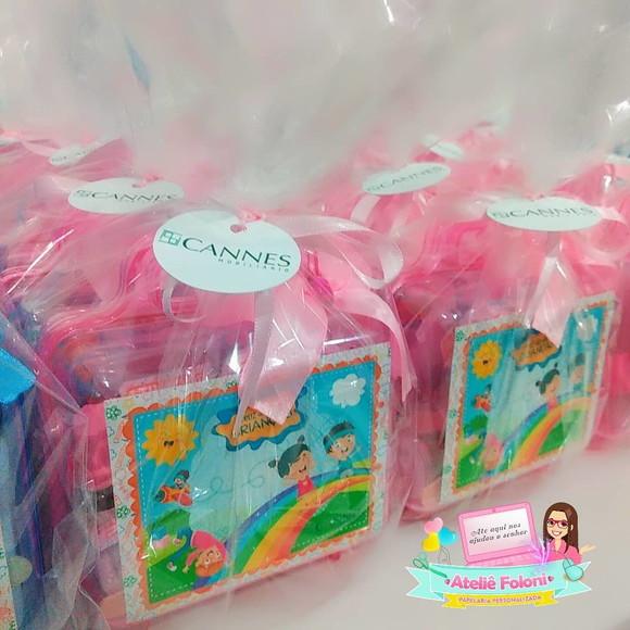 Kit Slime Personalizado na Maletinha