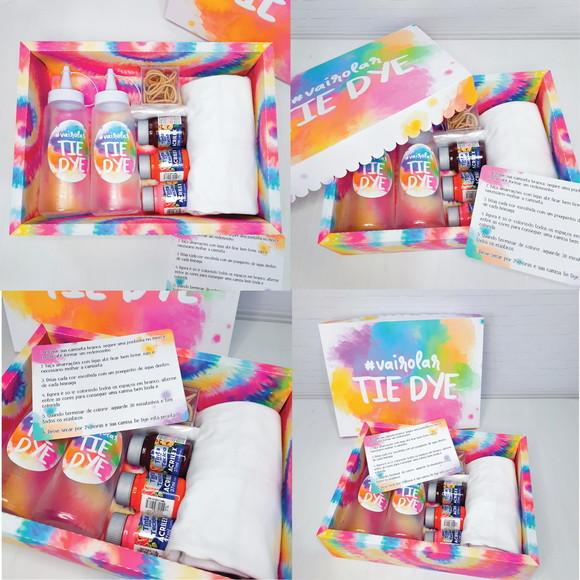 Kit Tie Dye Personalizado Dia Das Crianças