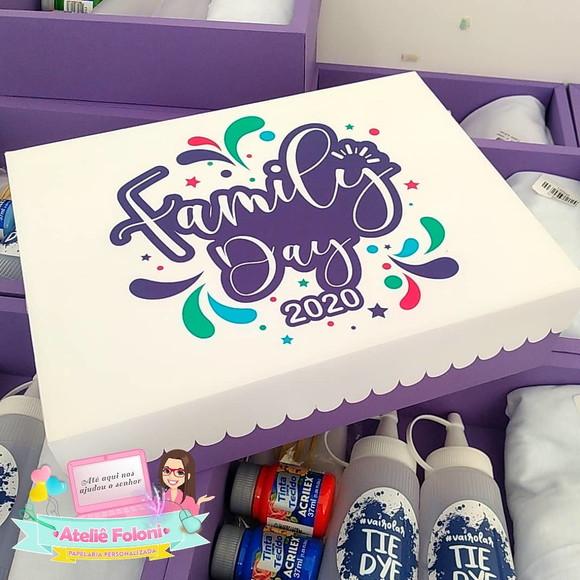 Kit Tie Dye Personalizado Family Day