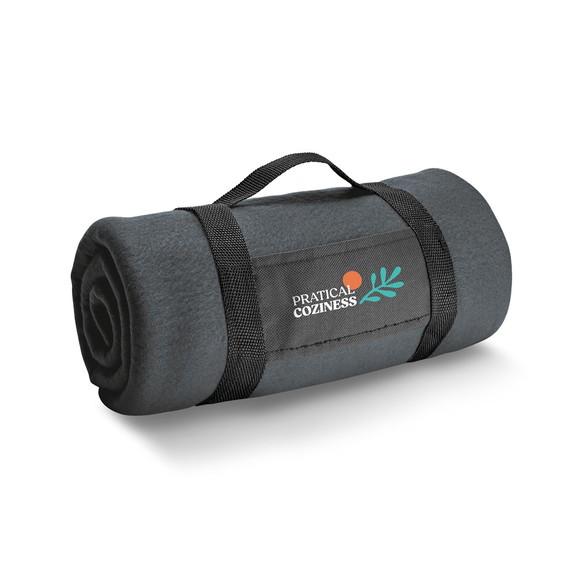 Manta Polar (180 G/m²) com Alça Amovível Personalizada