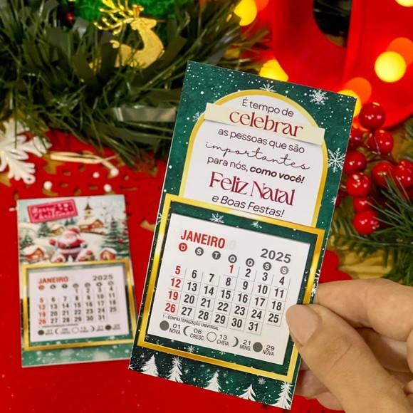 Mini Calendário com Imã Personalizado