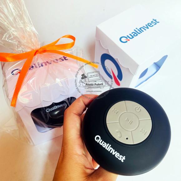 Mini Caixa de Som a Prova de Água Bluetooh Estampada