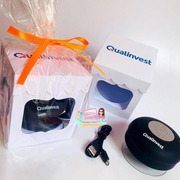 Mini Caixa de Som a Prova de Água Bluetooh Estampada