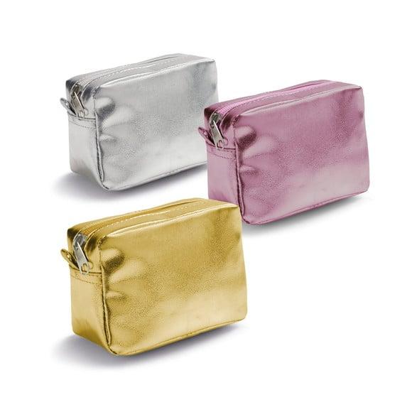 Necessaire Pvc com Zíper Metalizada Personalizadas