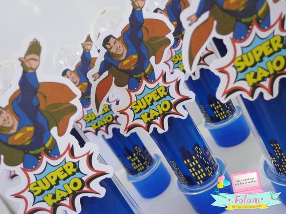 Tubetes Super Homem 3D