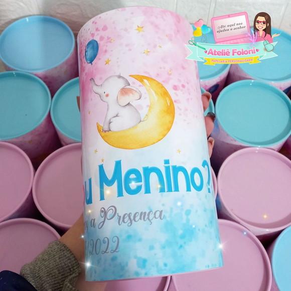 Tubolata Personalizada 10x20 Chá Revelação