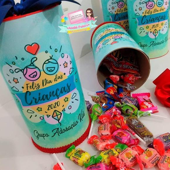 Tubolata Grande Personalizada Dia das Crianças