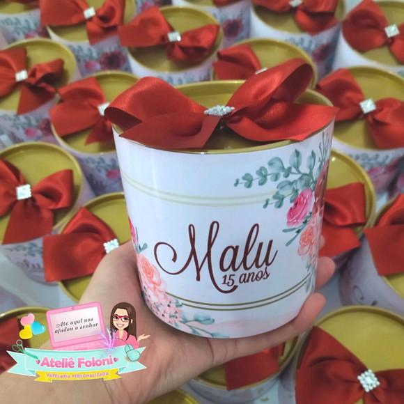Tubolata personalizada com aromatizador e álcool gel
