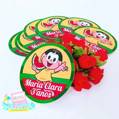 Adesivos de pirulito personalizado