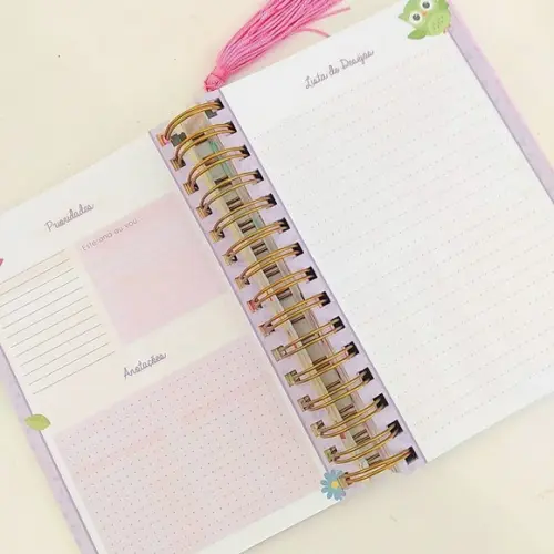 Agenda Personalizada Corujinha