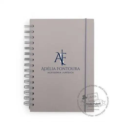 Caderno Couchê Capa Dura Personalizado