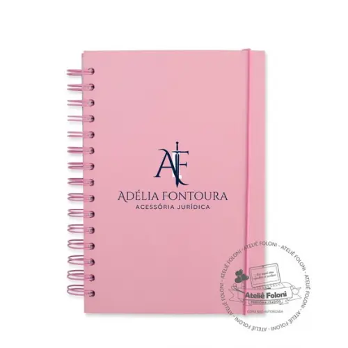 Caderno Couchê Capa Dura Personalizado