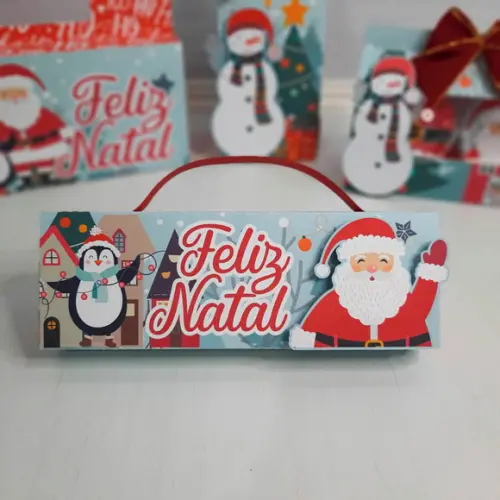 Caixa para Bis Natal Personalizada