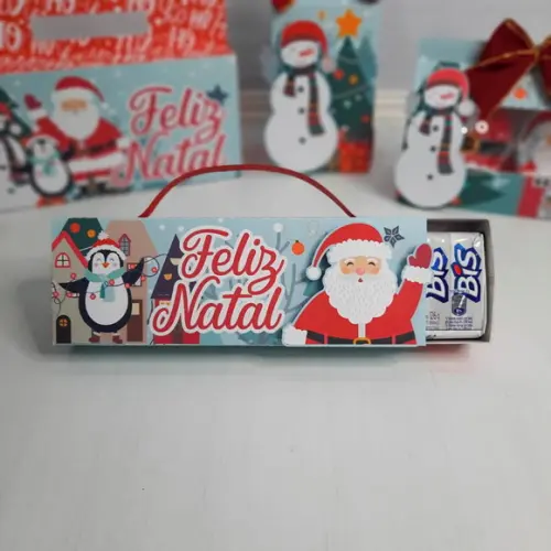 Caixa para Bis Natal Personalizada