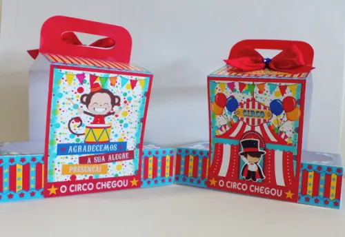 Caixa para Kit Cineminha com Alça (somente a Caixa)