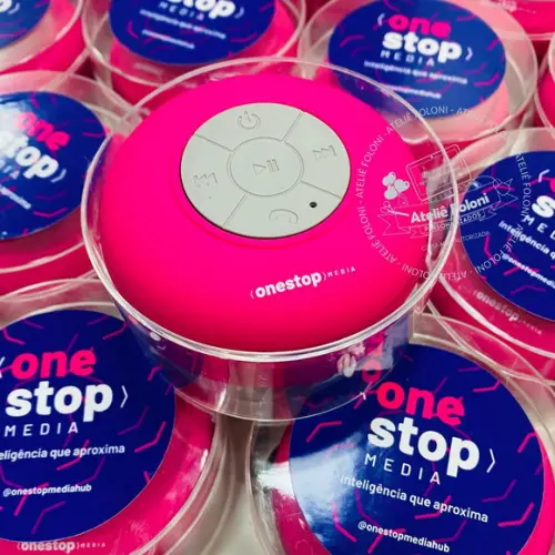 Caixinha de Som Bluetooth Corporativos Personalizadas