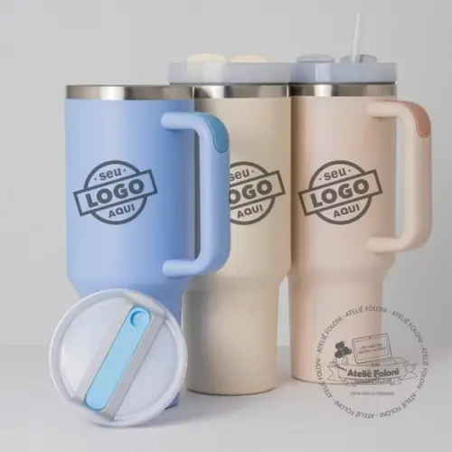 Caneca Térmica 1,2l Personalizada Gravada a Laser