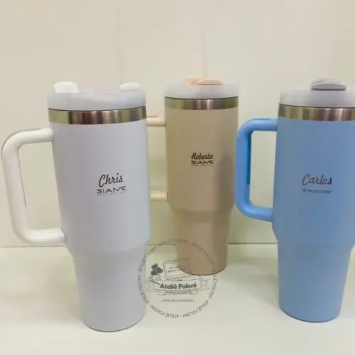 Caneca Térmica 1,2l Personalizada Gravada a Laser