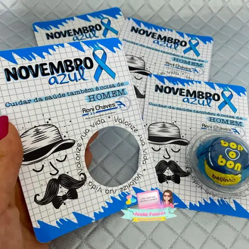 Cartão para Blister de Doces (somente o Cartão)