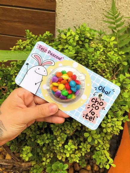 Cartão para Confeti