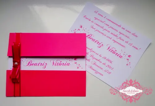 Convite Debutante