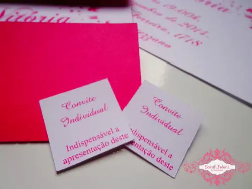 Convite Debutante