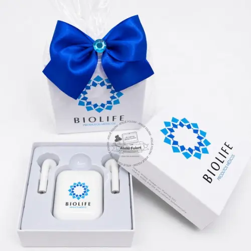 Fone Bluetooth Personalizado Embalado com Laço