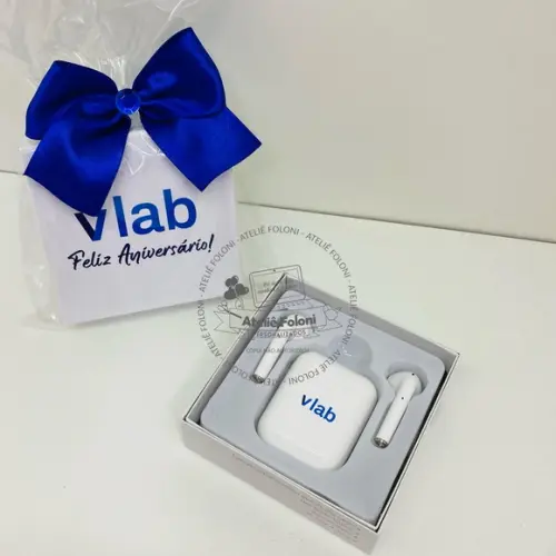 Fone Bluetooth Personalizado Embalado com Laço