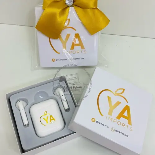 Fone Bluetooth Personalizado Embalado com Laço