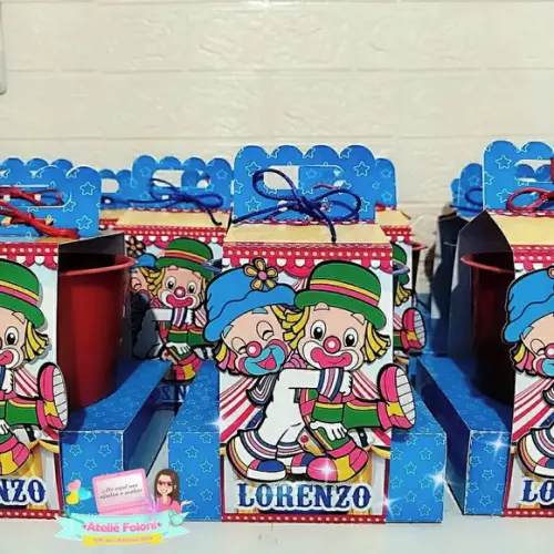 Kit baldinho na caixa Patati e Patata