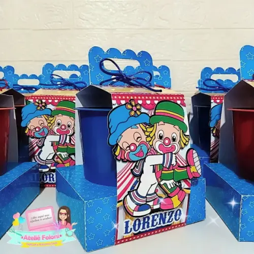 Kit baldinho na caixa Patati e Patata