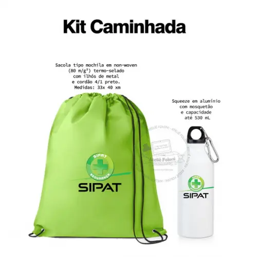 Kit Caminhada Personalizado