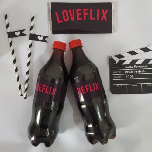 Kit Cinema Netflix, Amorflix, Loverflix,Namorix