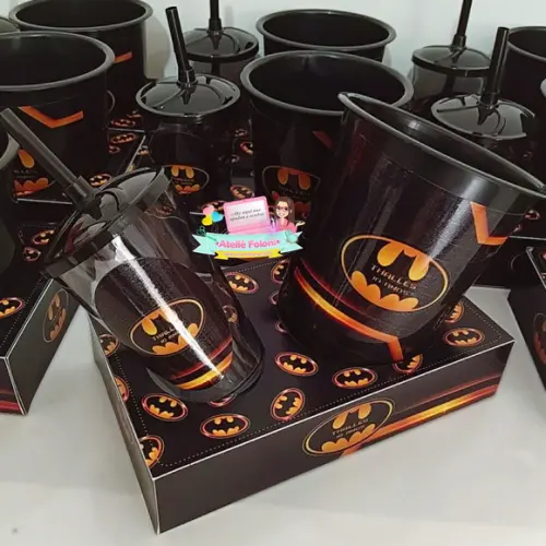 Kit Cineminha Batman Dourado