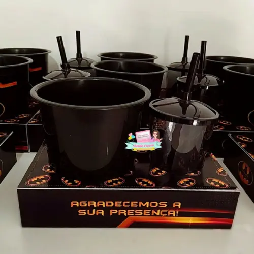 Kit Cineminha Batman Dourado