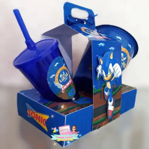 Kit Cineminh na Caixa Sonic com Alça