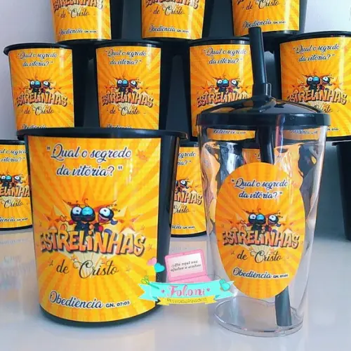 Kit cineminha balde + copo