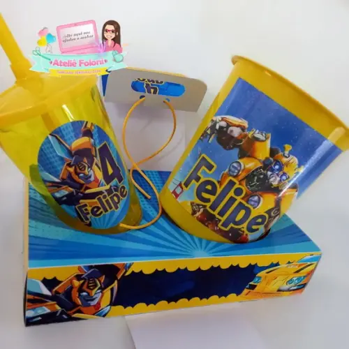 Kit Cineminha Bumblebee com Alça