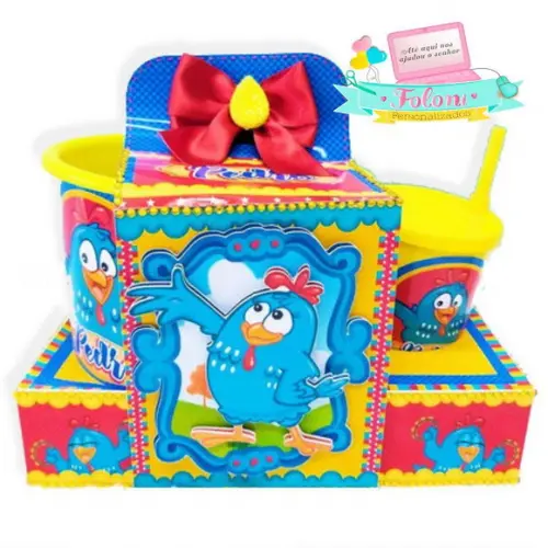 Kit Cineminha Galinha Pintadinha